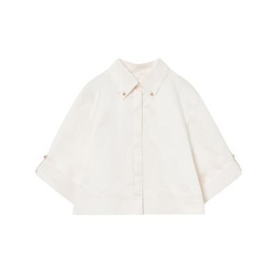 セットアップ対応商品】ツイルクロップドシャツ | ANAYI/アナイ | 三越