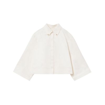 新品タグ付き　アナイ　ツイルクロップドシャツ セットアップ対応商品】ツイルクロップドシャツ | ANAYI/アナイ | 三越