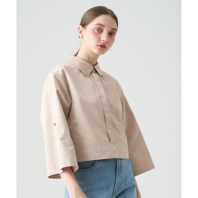 セットアップ対応商品】ツイルクロップドシャツ | ANAYI/アナイ | 三越