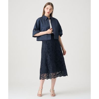 セットアップ対応商品】ツイルクロップドシャツ | ANAYI/アナイ | 三越