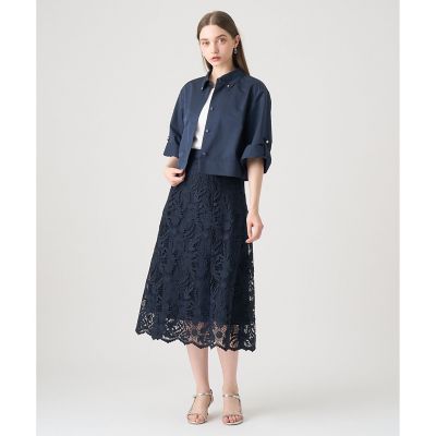 セットアップ対応商品】ツイルクロップドシャツ | ANAYI/アナイ | 三越