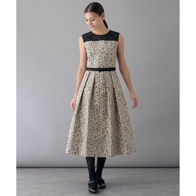 ※お値下け不可※ANAYI ジャガードワンピース アールヌーボージャガードワンピース|ANAYI OFFICIAL ONLINE