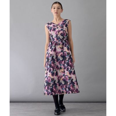 ※お値下け不可※ANAYI ジャガードワンピース ジャガードレイヤード ワンピース|ANAYI OFFICIAL ONLINE STORE