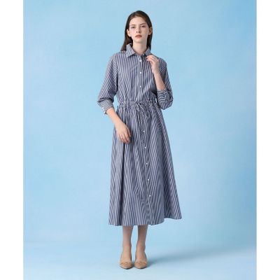 ストライプドロストシャツ ワンピース | ANAYI/アナイ | 三越伊勢丹