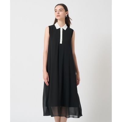 シフォンコンビ配色カラー ワンピース | ANAYI/アナイ | 三越