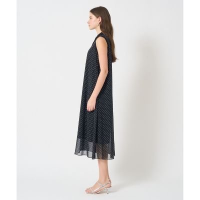 ANAYI シフォンワンピース シフォンコンビ配色カラー ワンピース（ワンピース）｜ANAYI