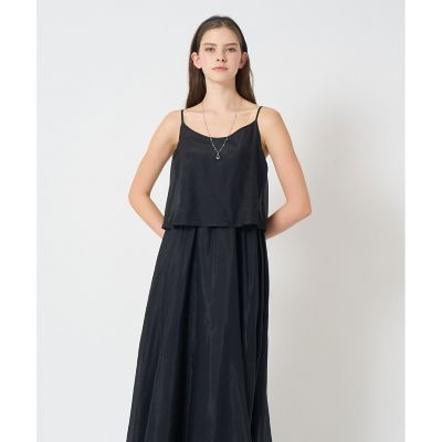 ＜ANAYI＞シルクコットンローンキャミ　ワンピース