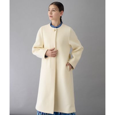 popo 様 美品♪ANAYIシャルムビーバーケープコート オフホワイト シャルムビーバークルーコート | ANAYI/アナイ | 三越伊勢丹