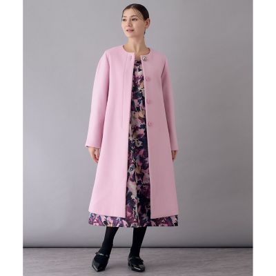 2024冬 アナイ シャルムビーバークルーコート シャルムビーバークルーコート | ANAYI/アナイ | 三越伊勢丹