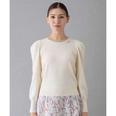 楽天市場】【SALE／60%OFF】ウールミラノビジューボタンCD ANAYI