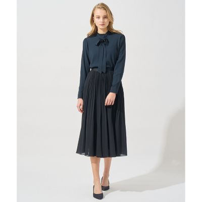 Eternal Line 2025】タイ付きハイネック プルオーバー