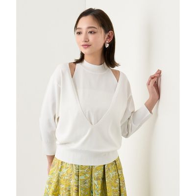 ハイネックレイヤー　プルオーバー