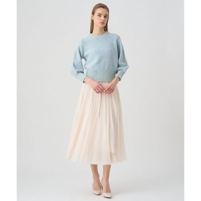 MIXラメブークレショート プルオーバー | ANAYI/アナイ | 三越