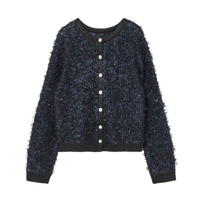 スパンコールツイーディ カーディガン | ANAYI/アナイ | 三越伊勢丹