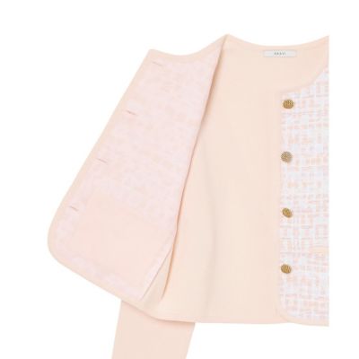 BARNEYS NEW YORK サーモンピンク カーディガン BARNEYS NEW YORK サーモンピンク カーディガン - メルカリ
