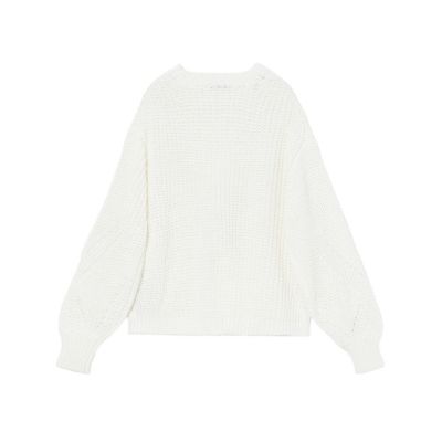 【518】アナイ　コットンアセテートガーターコクーン　プルオーバー　38 518】アナイ コットンアセテートガーターコクーン プルオーバー