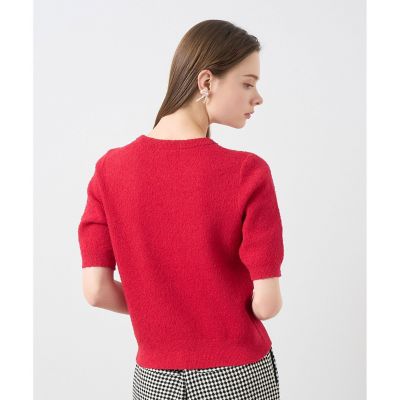 ネップスムース5分袖 プルオーバー | ANAYI/アナイ | 三越伊勢丹