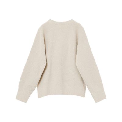 【セットアップ対応商品】ネップスムースクルーネック　プルオーバー