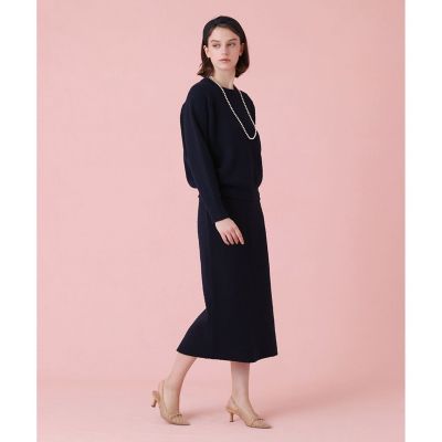 【セットアップ対応商品】ネップスムースクルーネック　プルオーバー