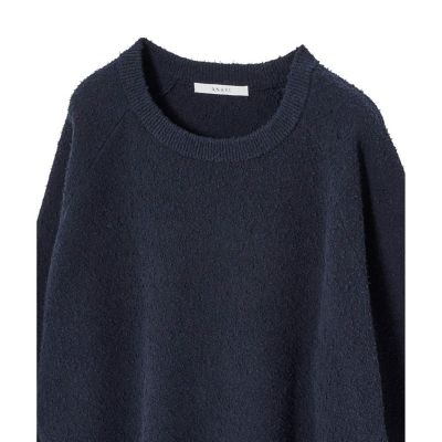 【セットアップ対応商品】ネップスムースクルーネック　プルオーバー