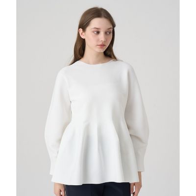 【完売品】ANAYI フレアヘムチュニック プルオーバー ボリュームペプラムプルオーバー | ANAYI/アナイ | 三越伊勢丹