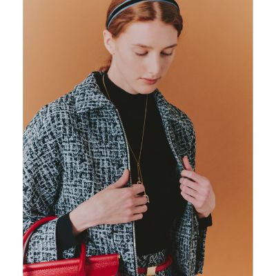 新品未使用今期アナイツイーディージャガードポケットブルゾン