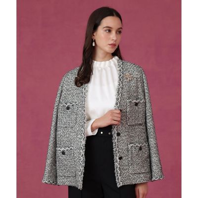 ラメファンシーツイード4ポケット ジャケット | ANAYI/アナイ | 三越