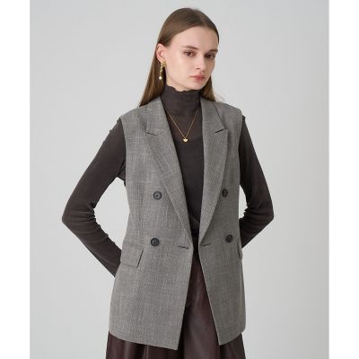 ANAYI アナイ　ジレ セットアップ対応商品】ポリツイルベルテッドジレ | ANAYI