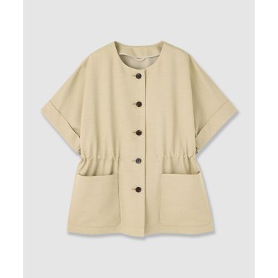 セットアップ対応商品】ドライツイル5分袖ジャケット | ANAYI/アナイ