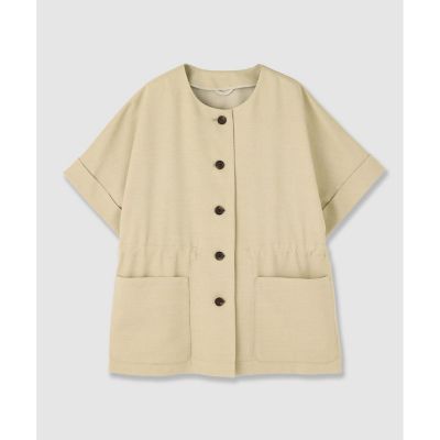 セットアップ対応商品】ドライツイル5分袖ジャケット | ANAYI/アナイ