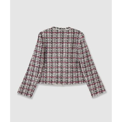 ピンクミックスツイード4ポケットジャケット | ANAYI/アナイ | 三越