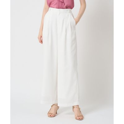 ANAYI/アナイ リネンライクビエラタックパンツ 01ホワイト パンツ・ズボン【三越伊勢丹/公式】