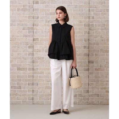 アナイ ANAYI テーパードパンツ オフィスカジュアル 美ライン 紺 36 c-2402-10231712230_95.jpg