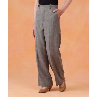 ANAYI/アナイ ポリツイルストレートワイドパンツ 11ベージュ パンツ・ズボン【三越伊勢丹/公式】