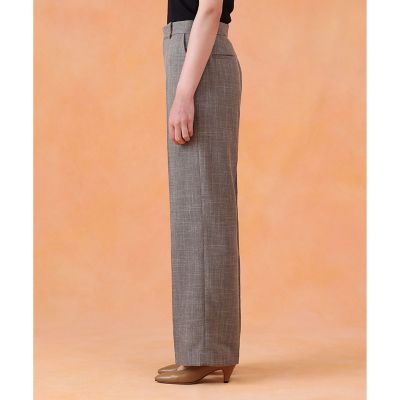 セットアップ対応商品】ポリツイルストレートワイドパンツ | ANAYI 