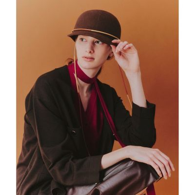 新品タグ付き　今期新作完売品　アナイ　帽子 ◇フェルトキャップ | ANAYI/アナイ | 三越伊勢丹オンラインストア