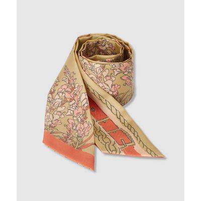 ANAYI 大判スカーフ　ボタニカルプリント ANAYI 大判スカーフボタニカルプリント