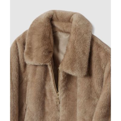 送料無料】フェイクミンクファーブルゾン | ANAYI/アナイ | 三越