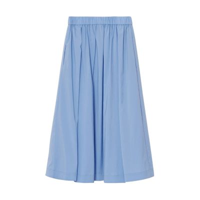 【予約商品５月下旬以降順次お届け】ストレッチナイロンタックフレア　スカート