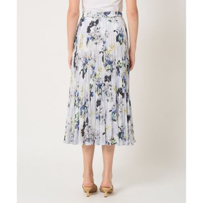 25SS ANAYI 新品　bouquet プリント プリーツスカート　36 bouquet プリント プリーツスカート|ANAYI OFFICIAL ONLINE
