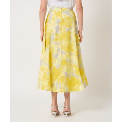 ANAYI アナイ bouquet プリント プリーツスカート