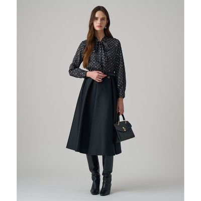 ツイルタックプリーツフレア スカート | ANAYI/アナイ | 三越