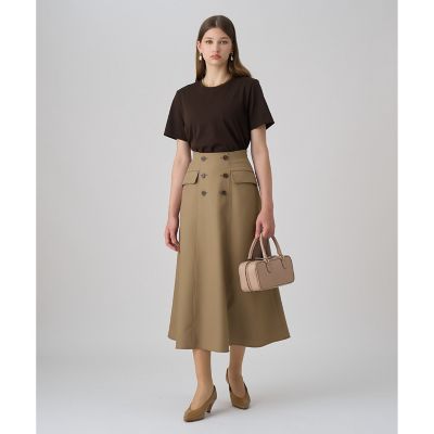 ブライトツイルAラインスカート | ANAYI/アナイ | 三越伊勢丹