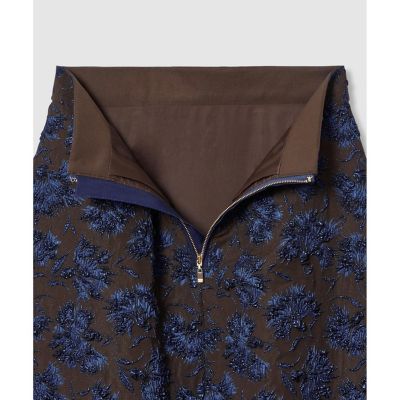 ANAYI メタリックフラワーフレアスカート 【公式通販】