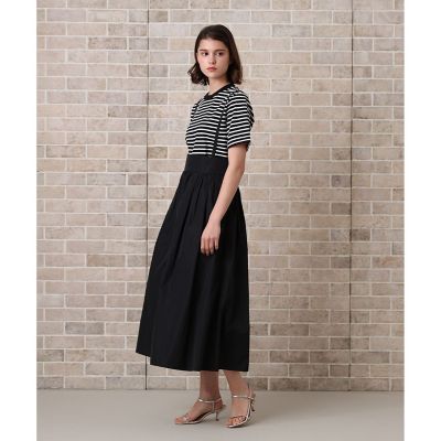 ANAYI アナイ　ツイルサロペット スカート ANAYI（アナイ）の「ウールツイルストレッチサロペット スカート