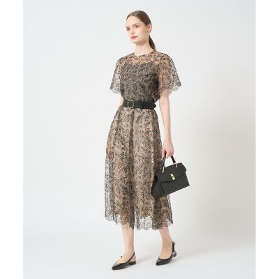 レースフラワーチュールギャザー スカート | ANAYI/アナイ | 三越
