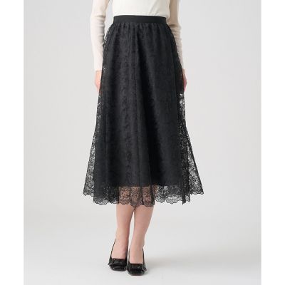 レースフラワーチュールギャザー スカート | ANAYI/アナイ | 三越