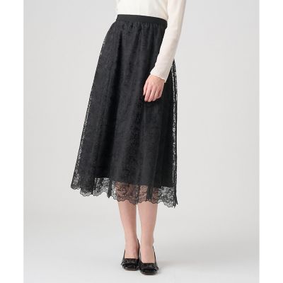 レースフラワーチュールギャザー スカート | ANAYI/アナイ | 三越