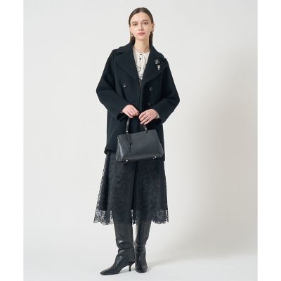 レースフラワーチュールギャザー　スカート