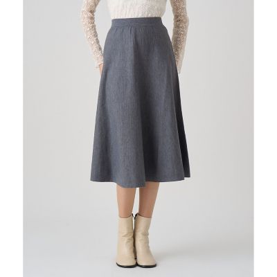 セットアップ対応商品】エキストラファインメリノフレア スカート